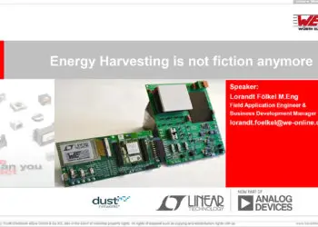 Energy Harvesting is not Fiction Anymore