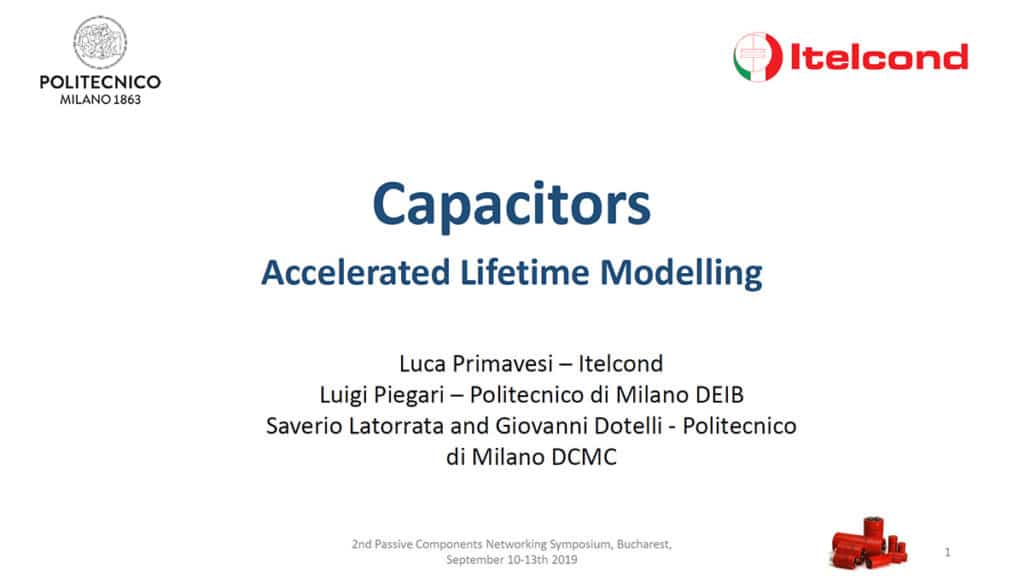 Aluminium Electrolytic Capacitors Accelerated Lifetime Modeling