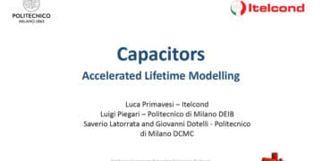 Aluminium Electrolytic Capacitors Accelerated Lifetime Modeling