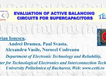 Evaluation of Active Balancing Circuits for Supercapacitors