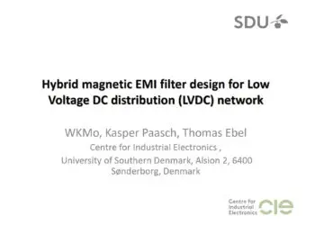High-Efficient New Hybrid Magnetic EMI Filter Design for Low Voltage DC Distribution