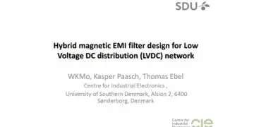 High-Efficient New Hybrid Magnetic EMI Filter Design for Low Voltage DC Distribution