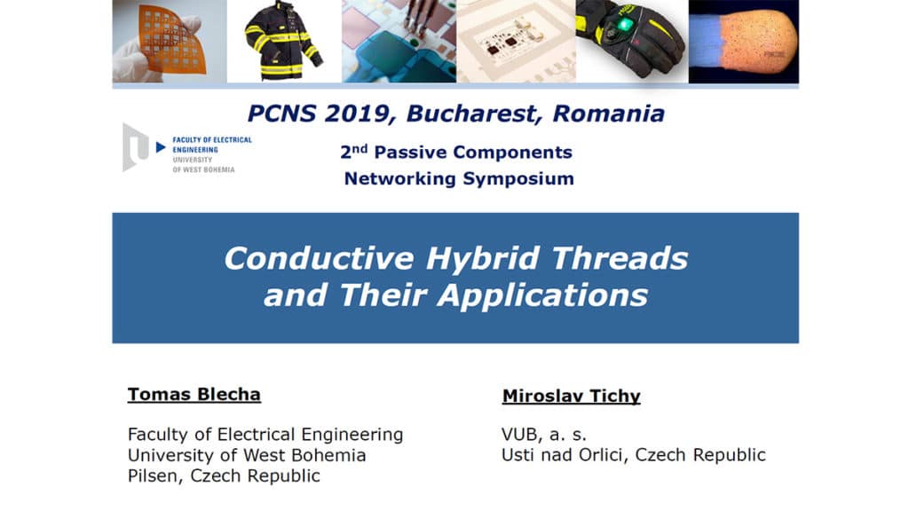 Conductive Hybrid Threads and Their Applications