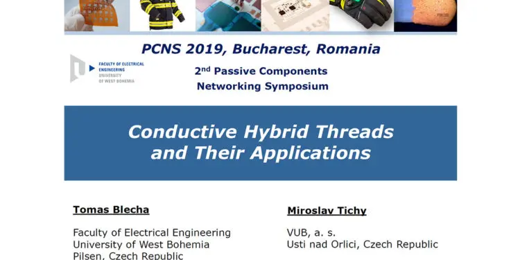 Conductive Hybrid Threads and Their Applications