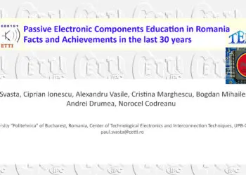 Passive Electronic Components Education in Romania – Facts and Achievements in the last 30 years
