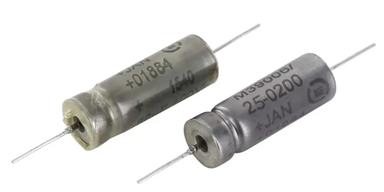 Wet Tantalum Capacitors