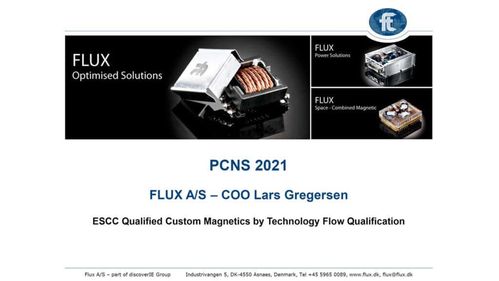 ESCC Qualified Custom Magnetics by Technology Flow Qualification