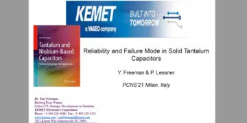 Reliability and Failure Mode in Solid Tantalum Capacitors