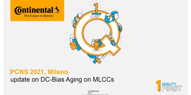 Class-II MLCC DC-Bias Aging Issues in Automotive Application