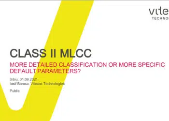 Class II MLCCs – More Detailed Classification or More Specific Default Parameters?