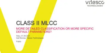 Class II MLCCs – More Detailed Classification or More Specific Default Parameters?