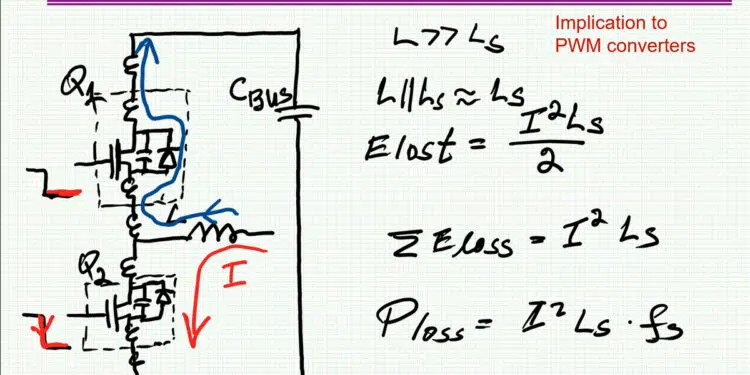 The Effect of Inductors Inter-Connection on PWM Converters Losses