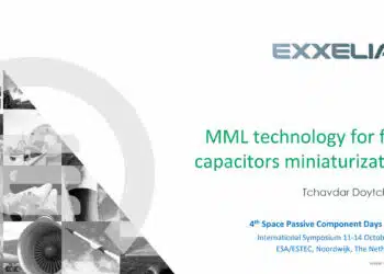 Exxelia MML Miniature Micro-Layer High Energy Film Capacitors for Space Applications