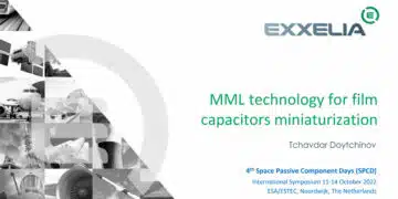 Exxelia MML Miniature Micro-Layer High Energy Film Capacitors for Space Applications