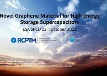 Novel Graphene Material for High Energy Storage Supercapacitors
