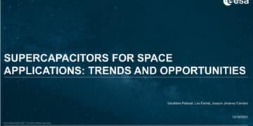 Opportunities of Supercapacitors for Space Applications