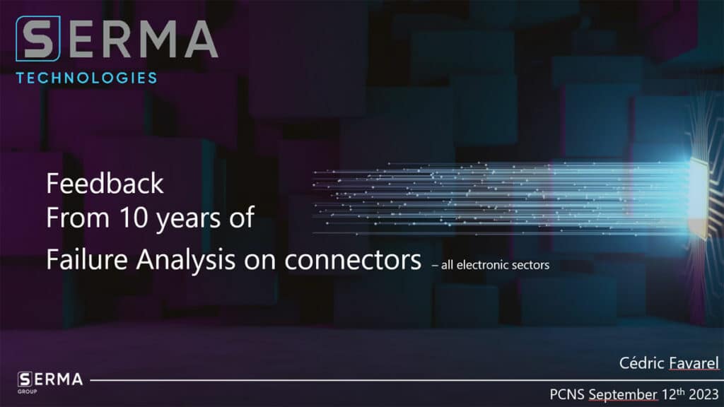 Feedback from Connector Failure Analysis