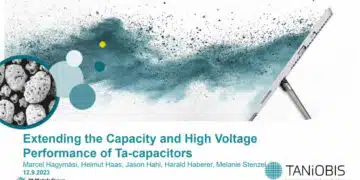 Extending the Capacity and High Voltage Performance of Ta-Capacitors