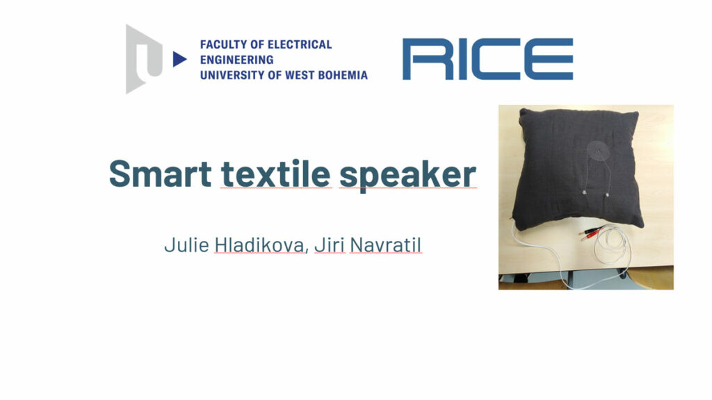 Smart Textile Speaker