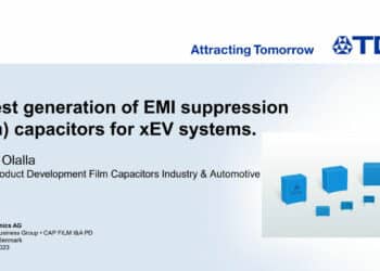 Latest Generation of EMI Suppression Film Capacitors for xEV Systems